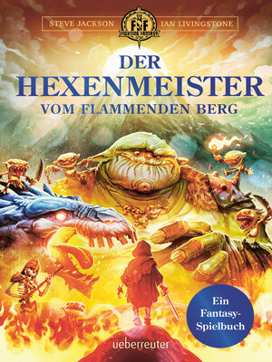 cover image of Der Hexenmeister vom flammenden Berg